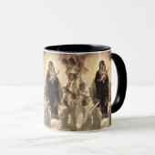 Mug Reine des Anges Regina Angelorum par Bouguereau (Devant droit)