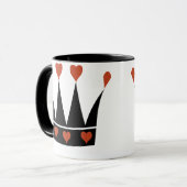 Mug Reine des Coeurs (Devant gauche)