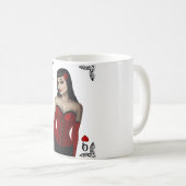 Mug Reine des coeurs (Devant droit)
