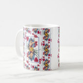 Mug Reine des cœurs et des fleurs (Devant gauche)