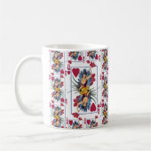 Mug Reine des cœurs et des fleurs (Gauche)
