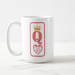 Mug Reine des Coeurs Mère Fête de la mère Couronne