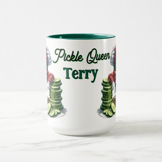 Mug Reine des cornichons (Centre)