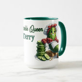 Mug Reine des cornichons (Devant droit)