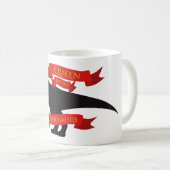 Mug Reine des Dinosaures (Devant droit)