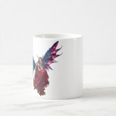 Mug Reine des fées de fantasy sombre avec des ailes de (Centre)