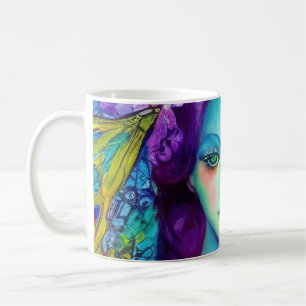 Mug Reine des fées enchantée avec papillons