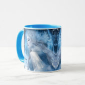 Mug Reine des neiges de beauté gelée en Wonderland d'h (Devant gauche)