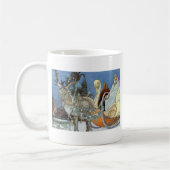 Mug Reine des neiges Russe Princesse Reindeer (Gauche)