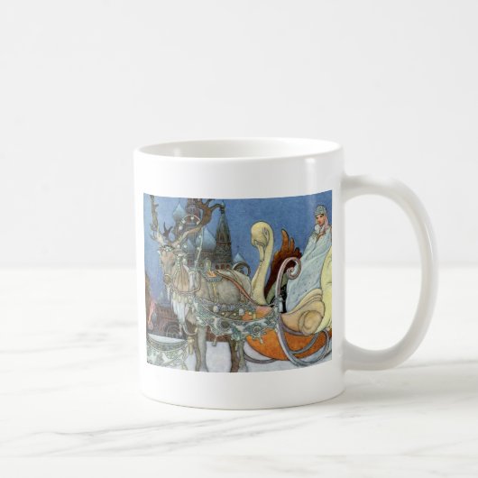 Mug Reine des neiges Russe Princesse Reindeer (Droite)