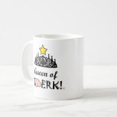 Mug Reine d'étoile de Twerk (Devant gauche)