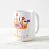 Mug Reine d'Halloween (Devant droit)