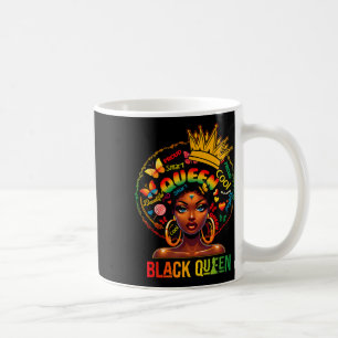 Mug Reine d'histoire noire Mois de l'histoire noire Fe