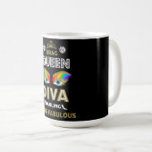 Mug Reine Dragueuse Diva (Devant droit)