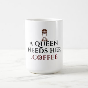 Mug Reine du café Queen of Coffee Egyptienne Amoureuse