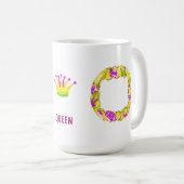 Mug Reine du gâteau Mardi Gras King (Devant droit)