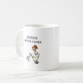 Mug REINE du geeks (Devant gauche)
