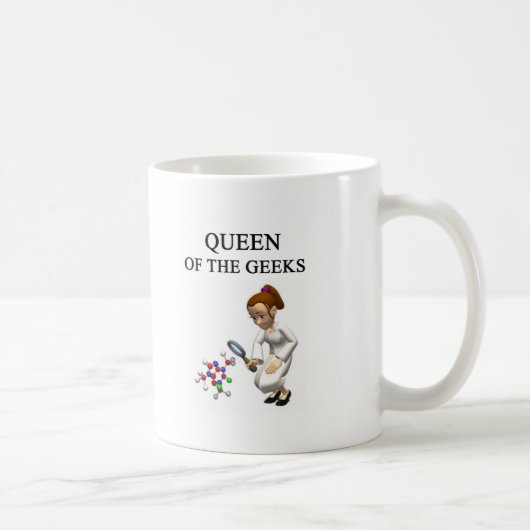 Mug REINE du geeks (Droite)