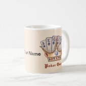 Mug Reine du Poker (Devant droit)