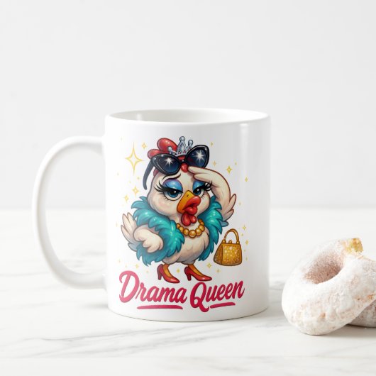 Mug Reine du théâtre (Avec donut)