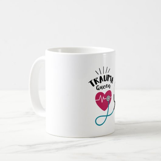 Mug Reine du Trauma (Devant gauche)