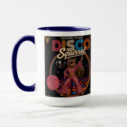Mug Reine Écureuil Disco (Gauche)