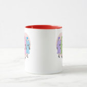 Mug Reine Elisabeth II Royaume-Uni Reine des Coeurs (Centre)