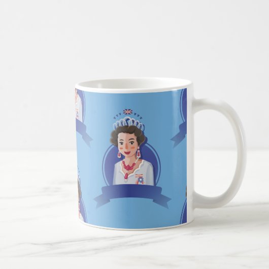 Mug reine elizabeth 2 (Droite)