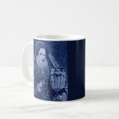 Mug Reine Elizabeth I en bleu (Devant gauche)