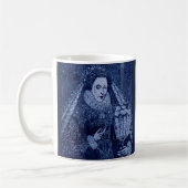 Mug Reine Elizabeth I en bleu (Gauche)