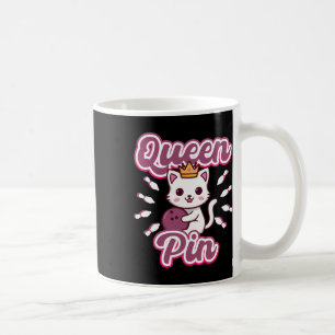 Mug Reine Épingles Femmes Filles Bowling Chat