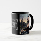 Mug Reine gothique (Devant droit)