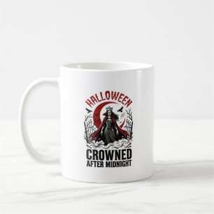 Mug Reine Halloween des morts-vivants Lever de minuit