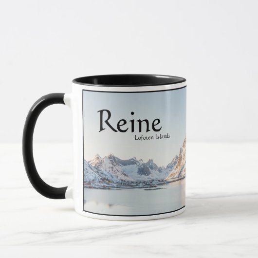 Mug Reine Lofoten Norvège (Gauche)