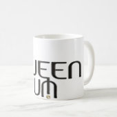 Mug Reine maman / couronne or (Devant droit)