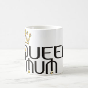 Mug Reine maman / couronne or