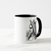 Mug Reine médiévale (Devant droit)