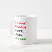 Mug reine naturelle, fabuleuse (Devant gauche)