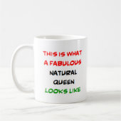 Mug reine naturelle, fabuleuse (Gauche)