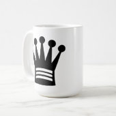 Mug Reine noire (Devant gauche)