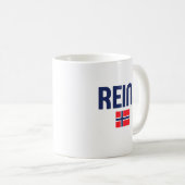 Mug REINE Norvège (Devant droit)