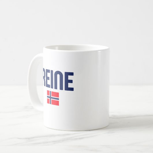 Mug REINE Norvège (Devant gauche)