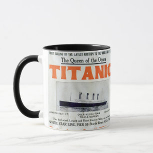 Mug Reine Titanic de l'océan - White Star Line