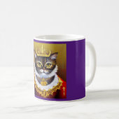 Mug Reine victorienne du chat (Devant droit)