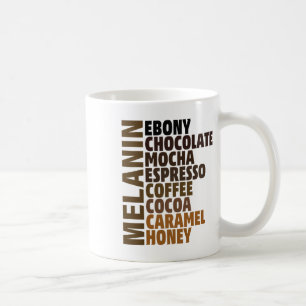 Mug Reines africaines de la mélanine Filles et femmes