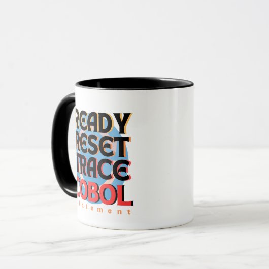 Mug Réinitialisation de la trace de programmation Cobo (Devant gauche)