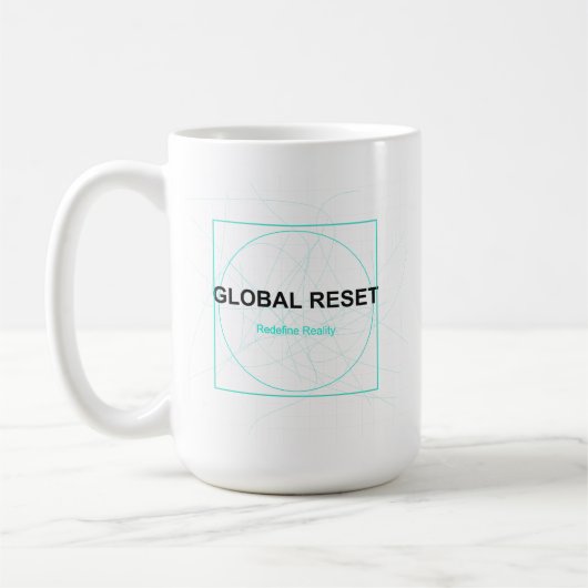 Mug Réinitialisation mondiale – Une nouvelle ère comme (Gauche)