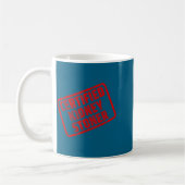 Mug Reins drôle mème de calcul rénal (Gauche)