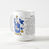 Mug Reiter, l'origine, la signification et la crête (Devant gauche)