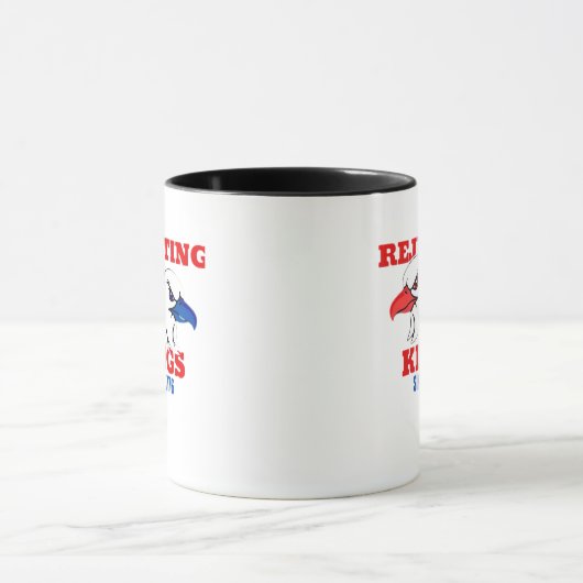 Mug Rejecting Kings Since 1776 Classic Creative Design (Centre)